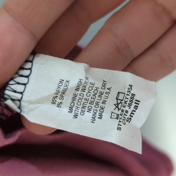 Egs by Eloges color block top, size small - Picture 3 of 4